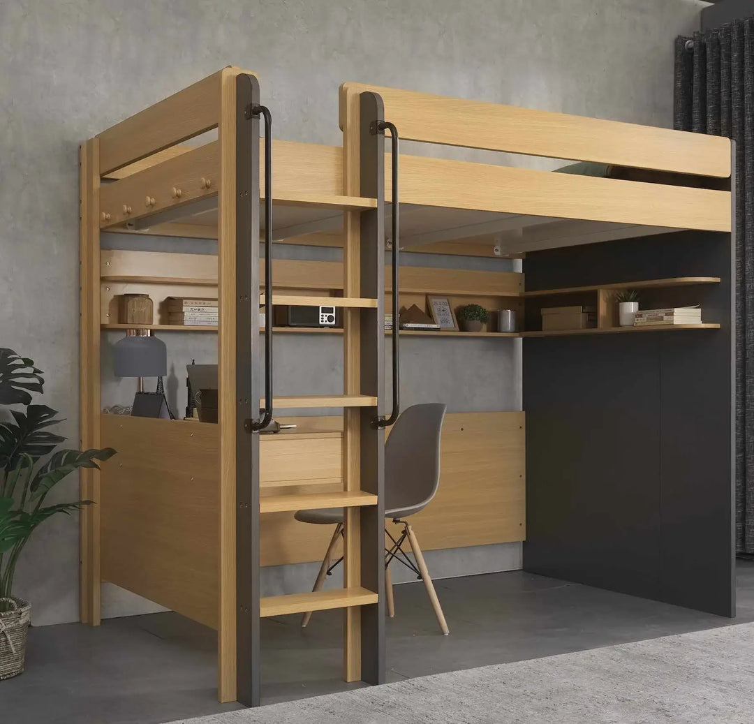 TEOM Loft Bed | Modern Design &amp; Space Saving | EzSpace Available for immediate dispatch