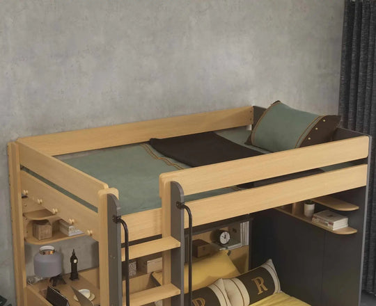 TEOM Loft Bed | Modern Design &amp; Space Saving | EzSpace Available for immediate dispatch