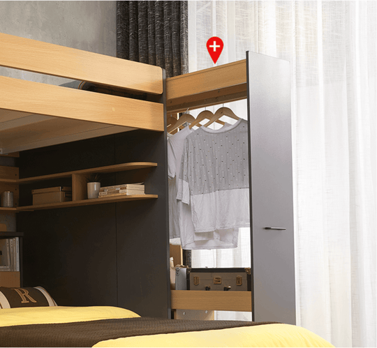 EzSpace Pull-out Wardrobe TEOM Pull-out Wardrobe | Stylish &amp; Space-Saving Wardrobe | EzSpace