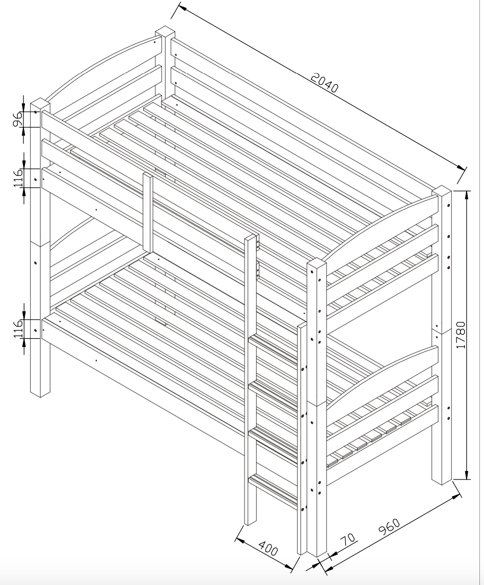 PineFlex-Bunk-Bed-Stylish-Versatile-Bunk-Bed-EzSpace-dimensions