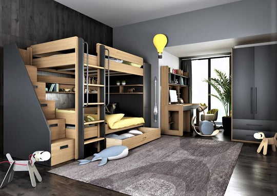 EzSpace Armoires &amp; Wardrobes TEOM Wardrobe | Space Saving &amp; Modern Design Wardrobe | EzSpace