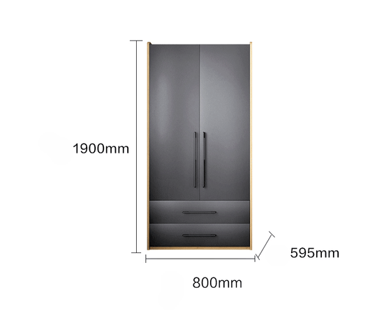 TEOM Wardrobe | Space Saving &amp; Stylish Wardrobe | EzSpace