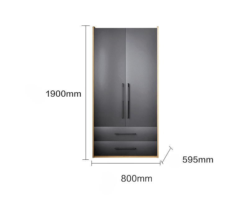 EzSpace Armoires & Wardrobes TEOM Wardrobe | Space Saving & Modern Design Wardrobe | EzSpace