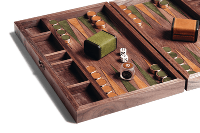EzSpace Backgammon Backgammon Luxury Handmade Set - A Personalized Perfect Gifts - EzSpace