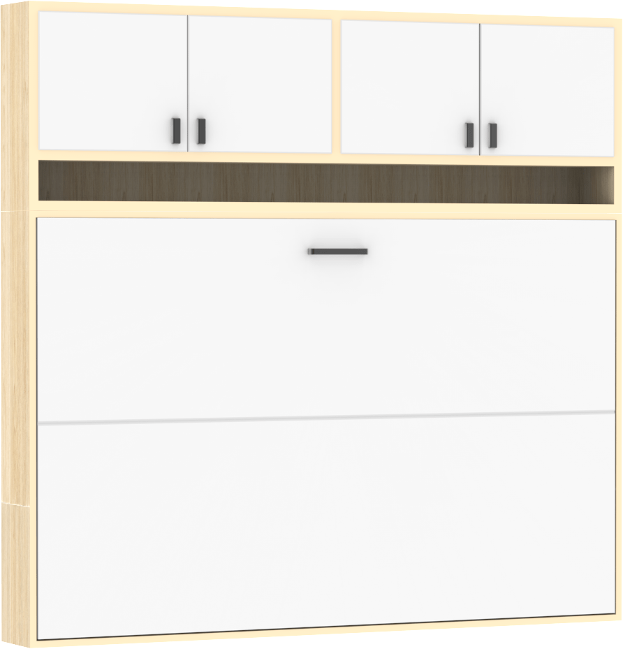 EzSpace Beds &amp; Bed Frames NOBU Wallbed Horizontal | Space saving &amp; Stylish Murphy Bed  | EzSpace
