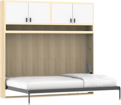 EzSpace Beds & Bed Frames NOBU Wallbed Horizontal | Space saving & Stylish Murphy Bed  | EzSpace