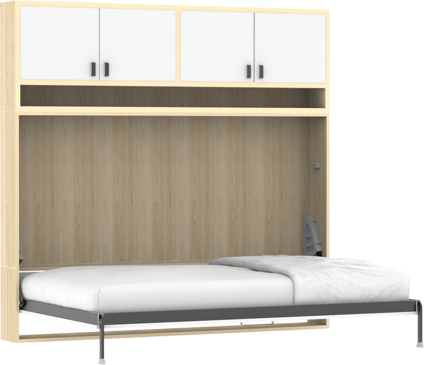 EzSpace Beds & Bed Frames NOBU Wallbed Horizontal | Space saving & Stylish Murphy Bed  | EzSpace