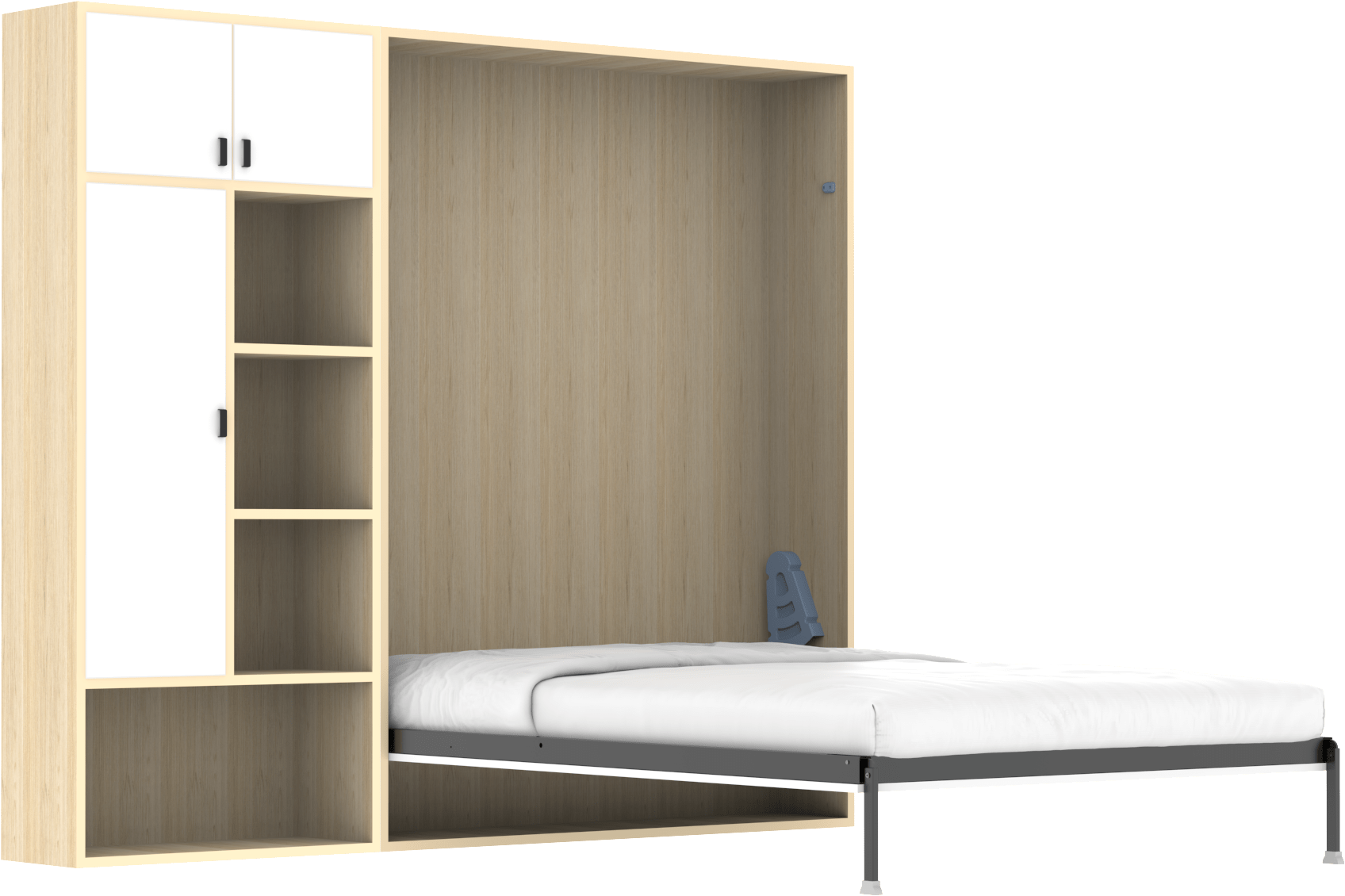 Nobu Vertical Wall Bed Stylish Space saving Murphy Bed