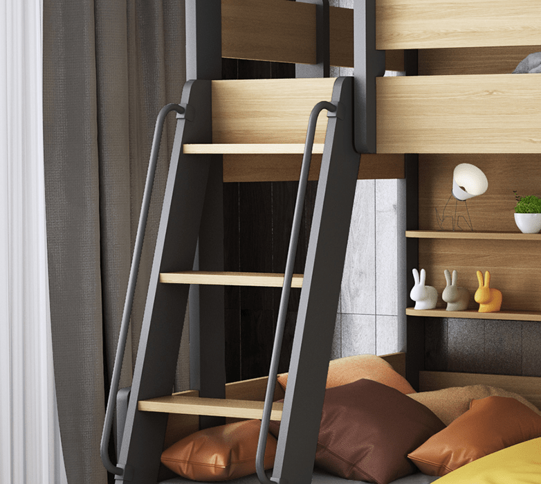 EzSpace Bunk Bed TEOM Bunk Maxi | Modern Design &amp; Space Saving for Small Bedrooms | EzSpace