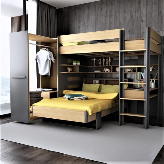 EzSpace Pull-out Wardrobe TEOM Pull-out Wardrobe | Stylish &amp; Space-Saving Wardrobe | EzSpace