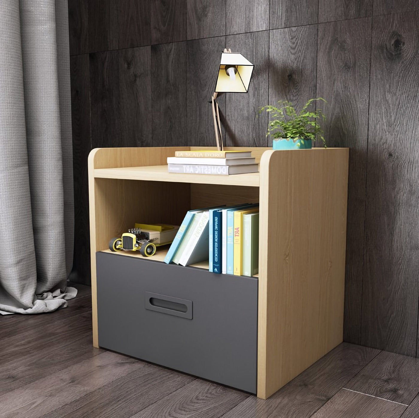 EzSpace Side Table TEOM Side Table | Space Saving & Stylish for Small Rooms | EzSpace