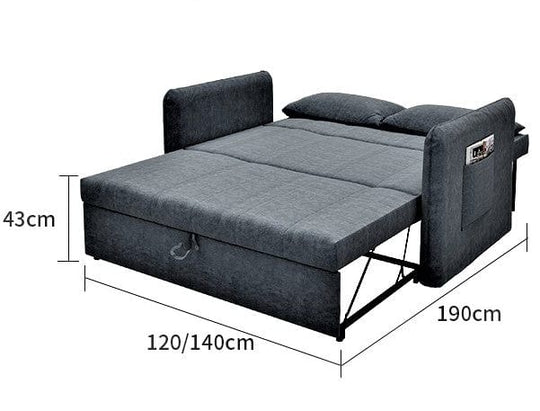 EzSpace Sofa Bed TEOM Sofa Bed | Space Saving &amp; Stylish for Your Guest Room | EzSpace