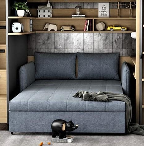 EzSpace Sofa Bed TEOM Sofa Bed | Space Saving &amp; Stylish for Your Guest Room | EzSpace Small / Grey