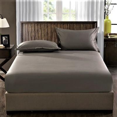 EzSpace Sognare Fitted Sheet | Quality, Softness &amp; Durability | EzSpace coco brown / Single Long (90*200)