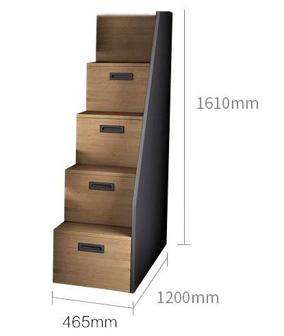 EzSpace Stair TEOM Stair  | Modern Bunk &amp; Loft Beds for Small Bedrooms | EzSpace Available for immediate dispatch